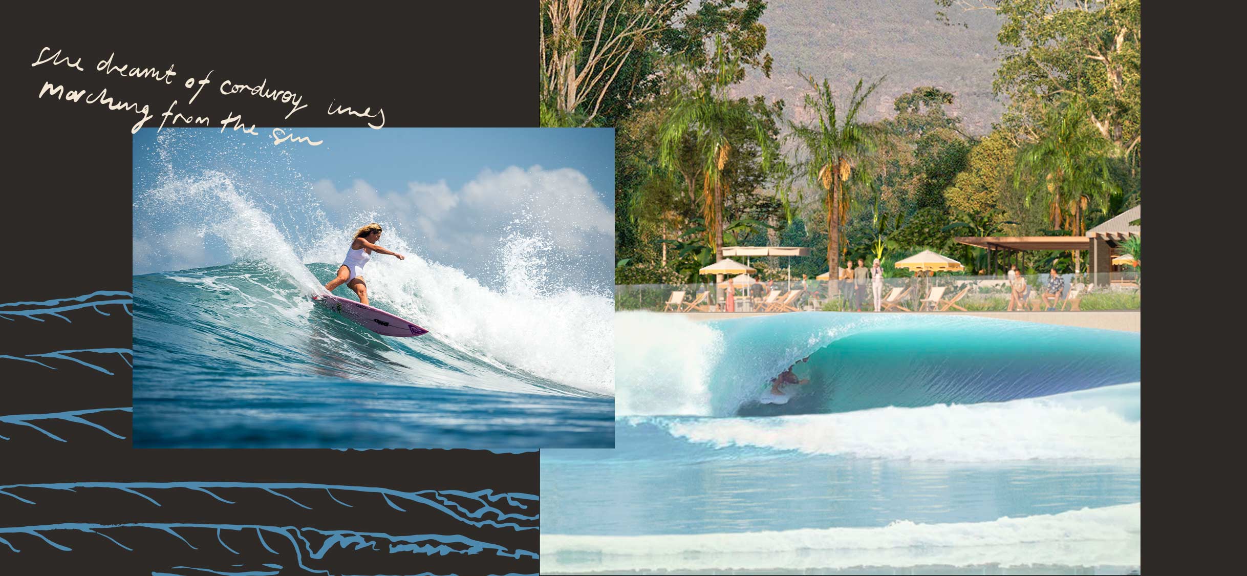 Sydney surf park at Wisemans Surf Lodge backed by professional surfers